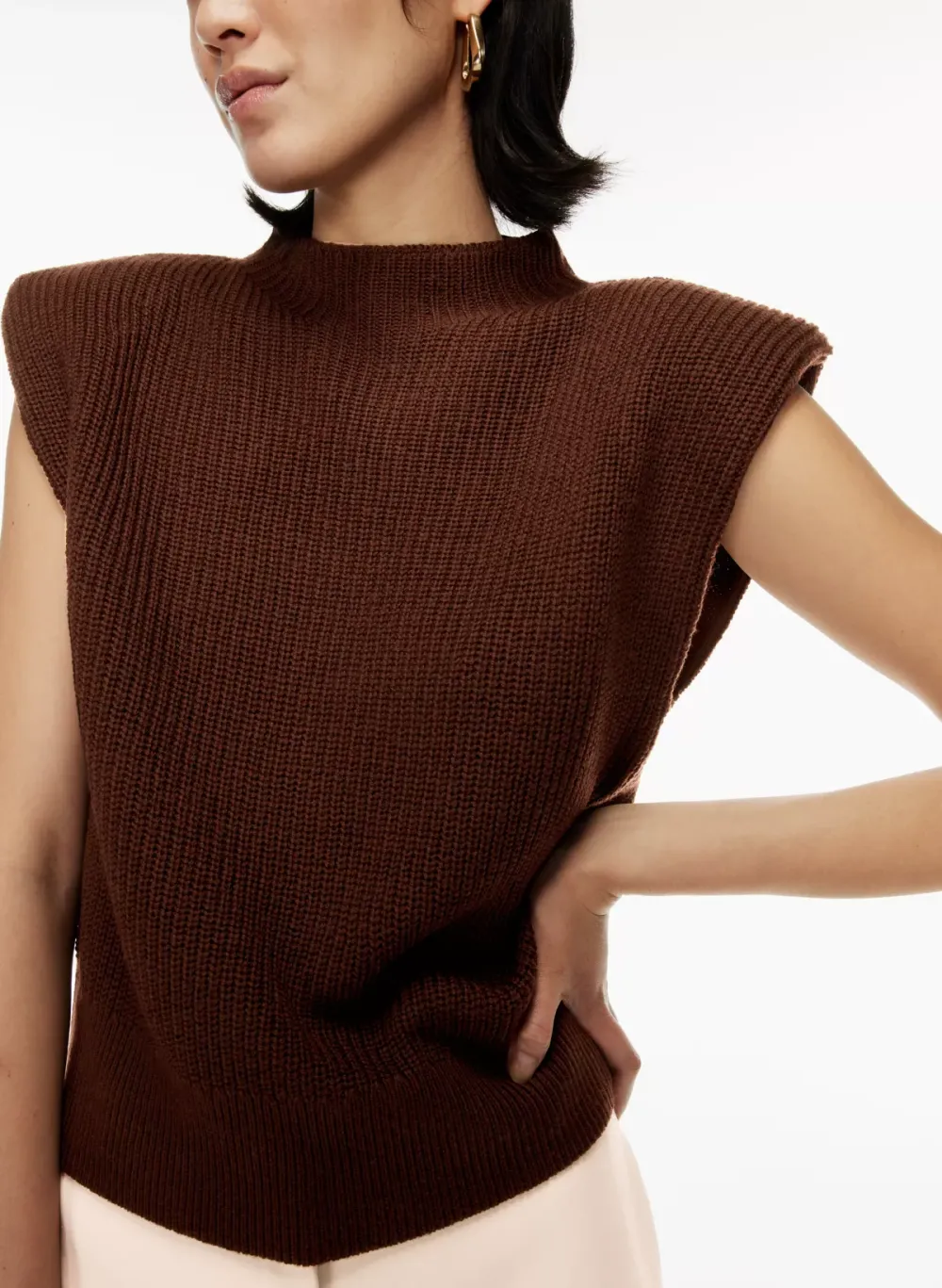 hazlitt sweater vest