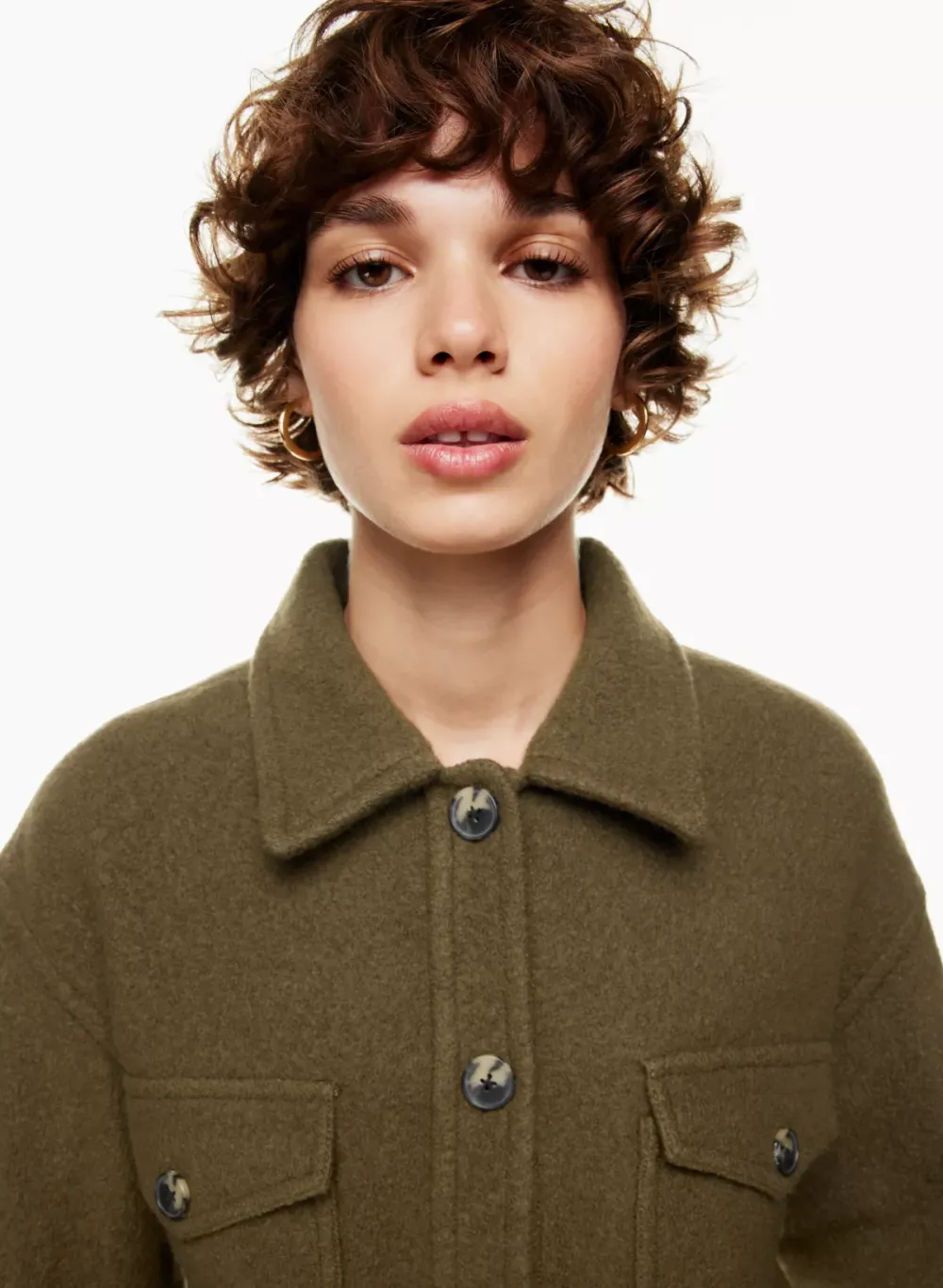 the gannaTM shirt jacket