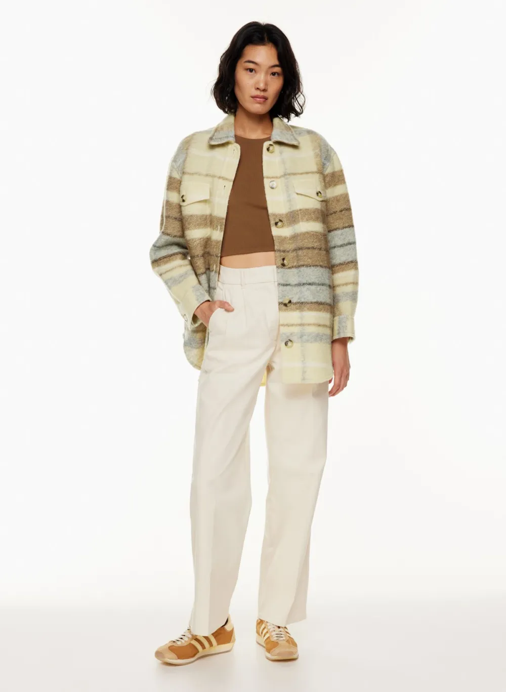 the gannaTM shirt jacket