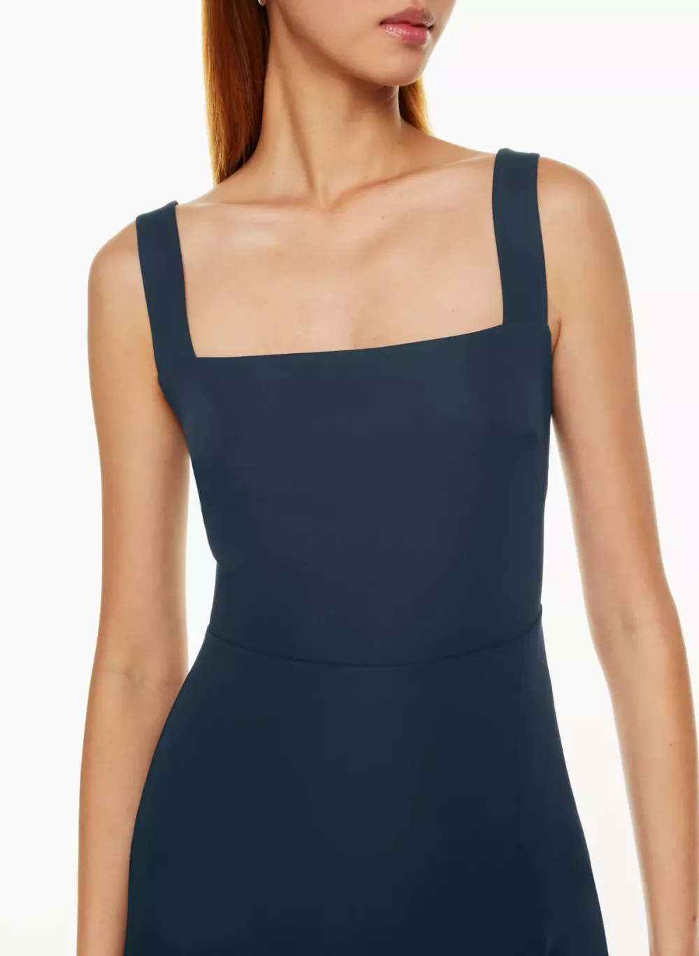 '90s slit midi dress