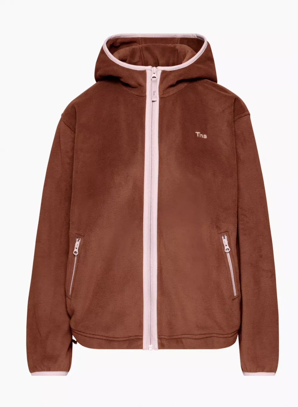 sno polar oversized zip hoodie