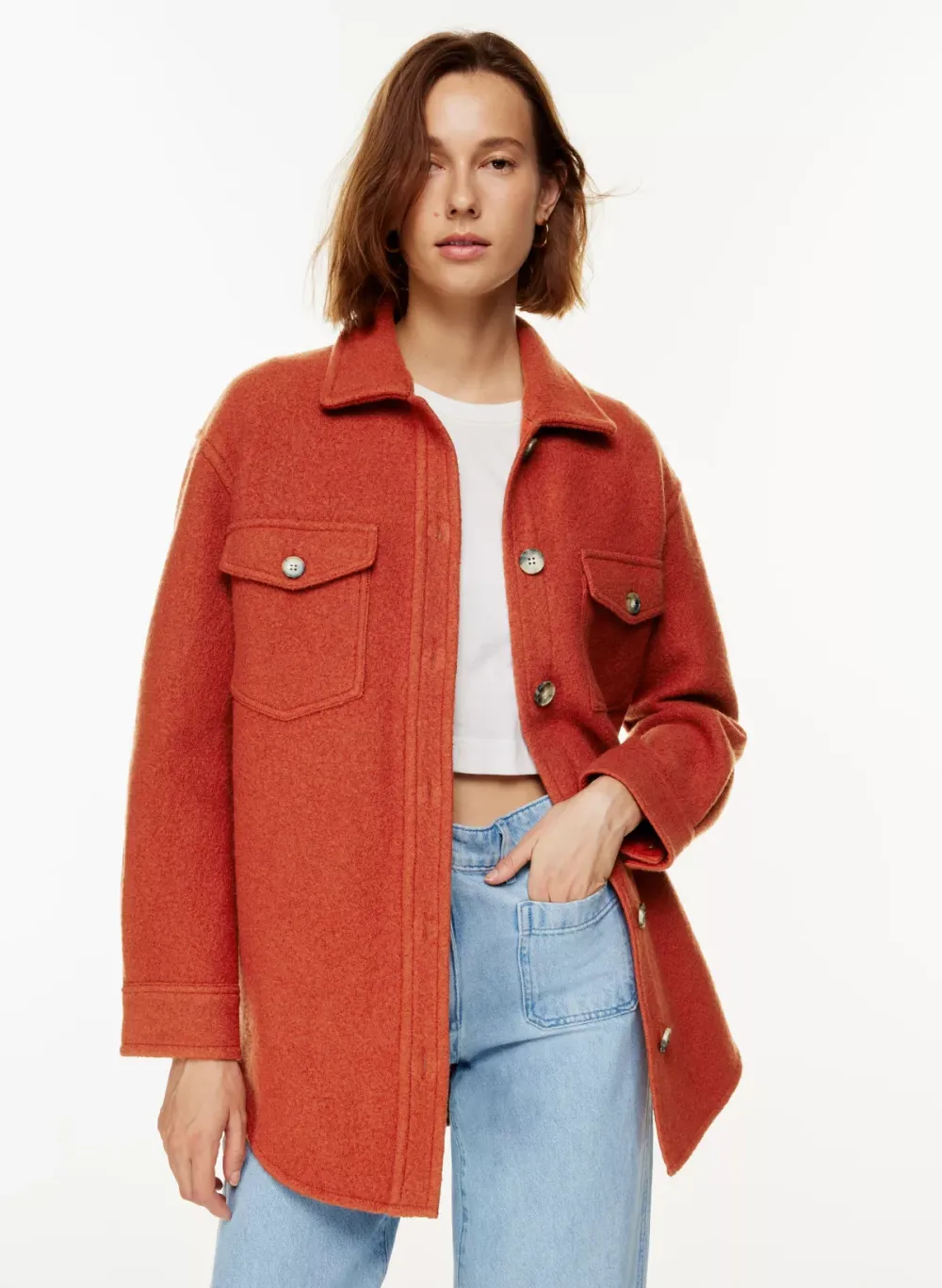 the gannaTM shirt jacket