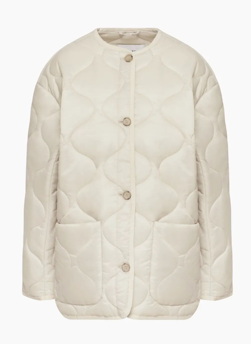 evergreen quilted jacket