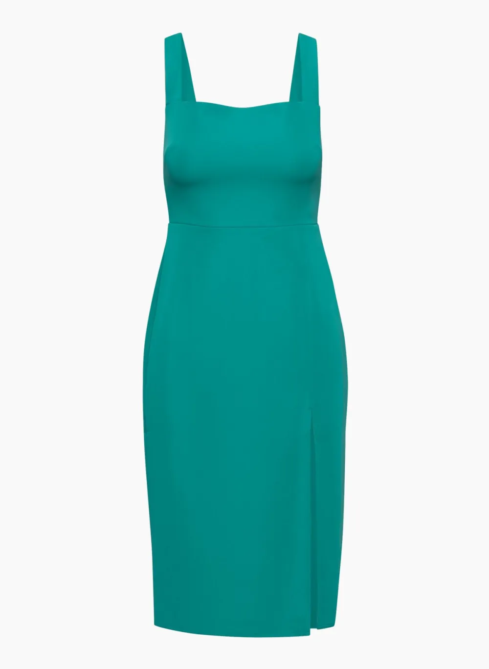 '90s slit midi dress