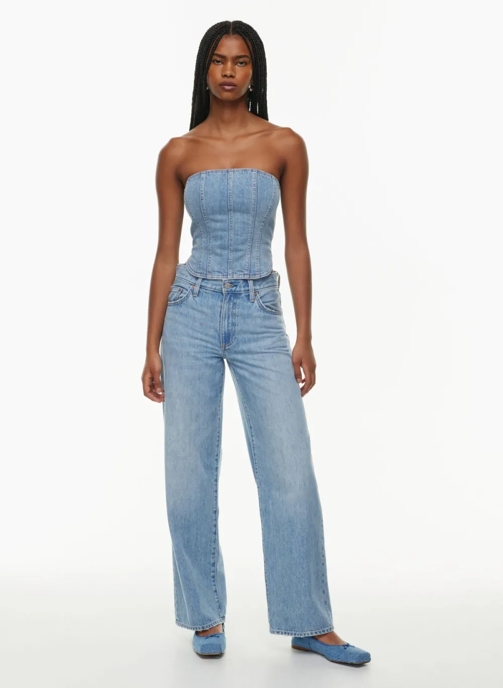the '90s winona lo-rise wide jean