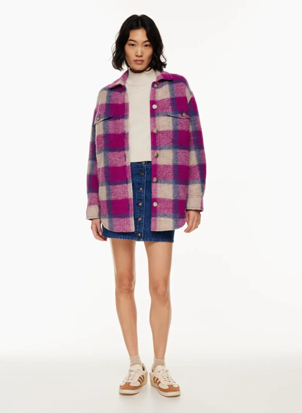 the gannaTM shirt jacket