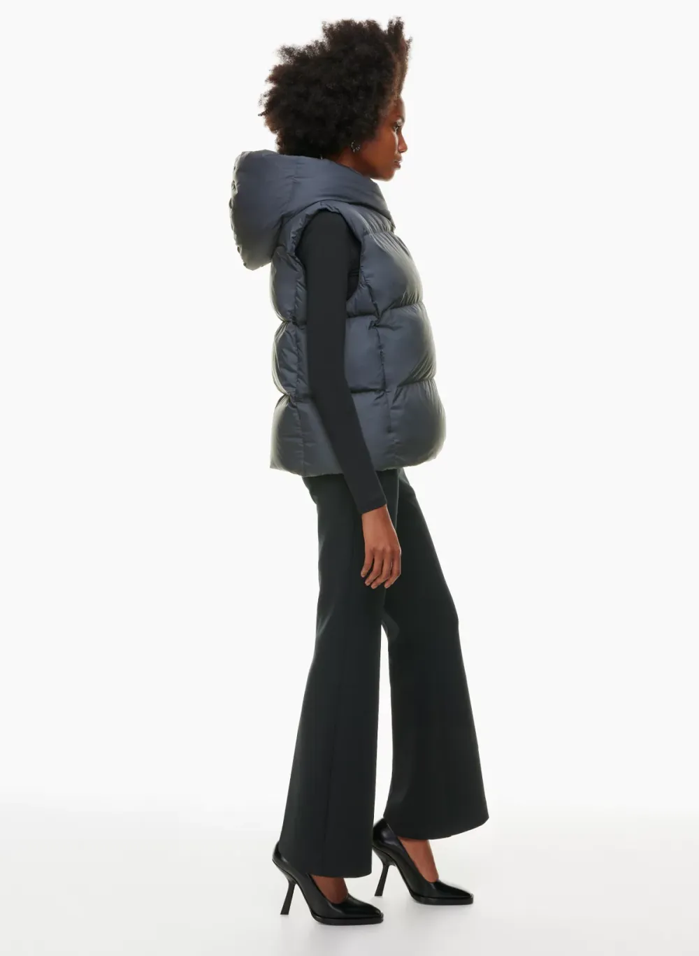 the duvet puffer vest