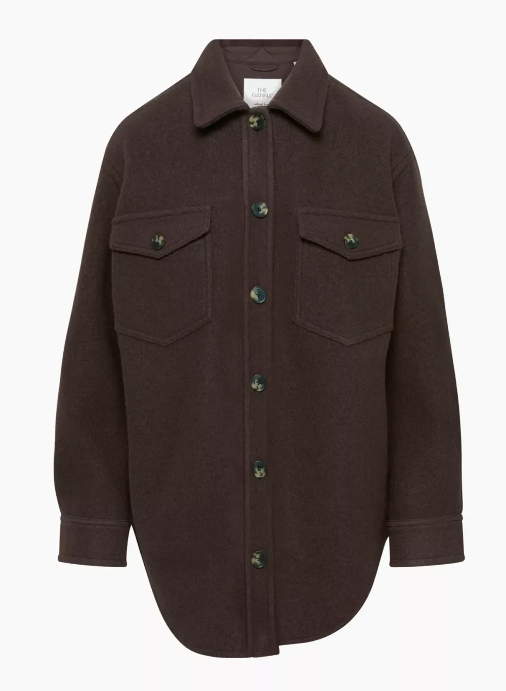 the gannaTM shirt jacket