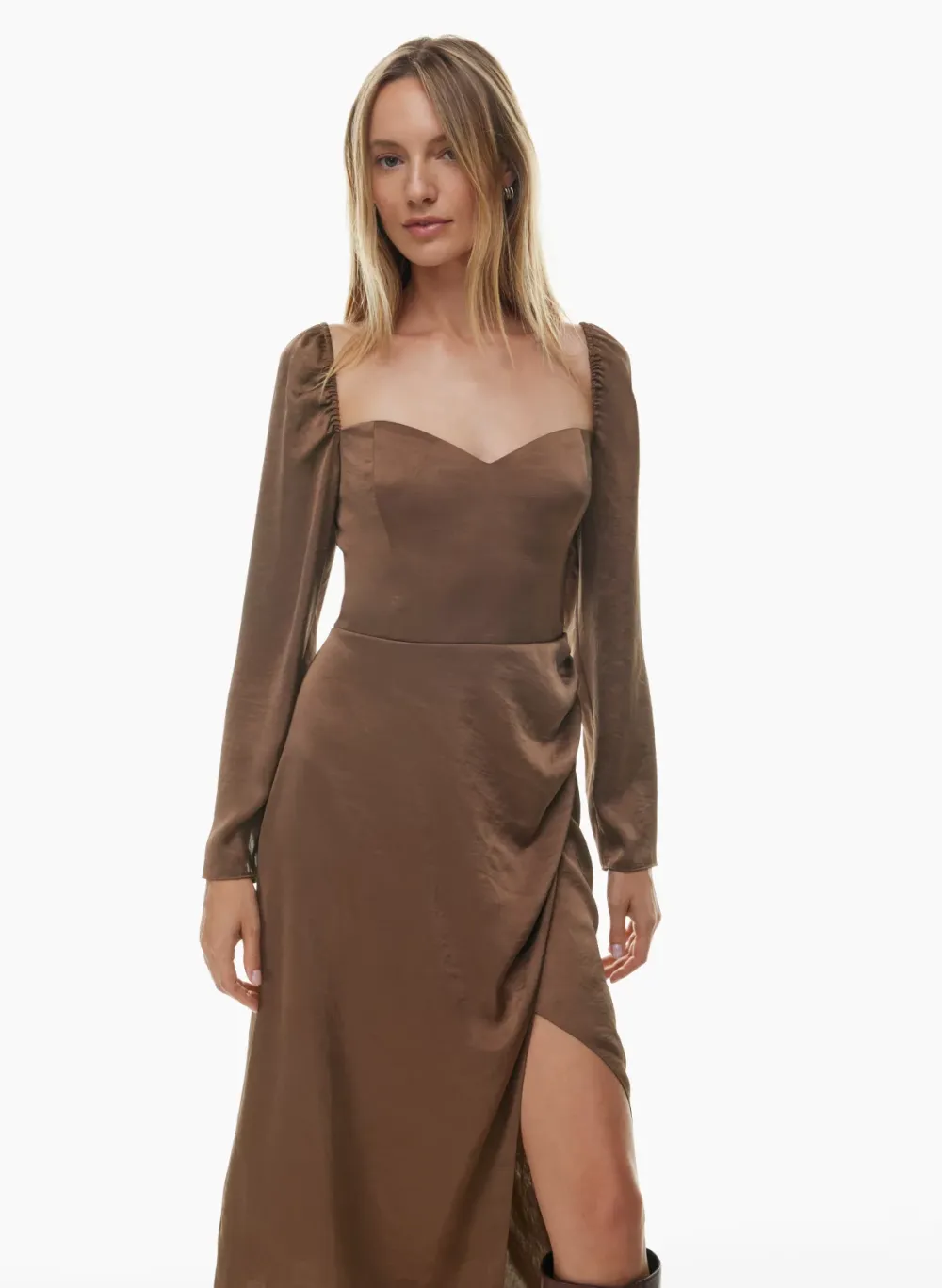 anfora satin dress