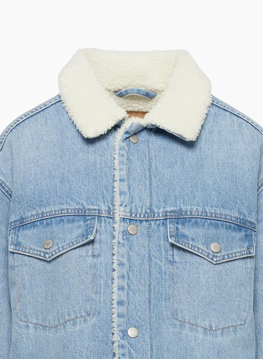 the '90s ali sherpa coat