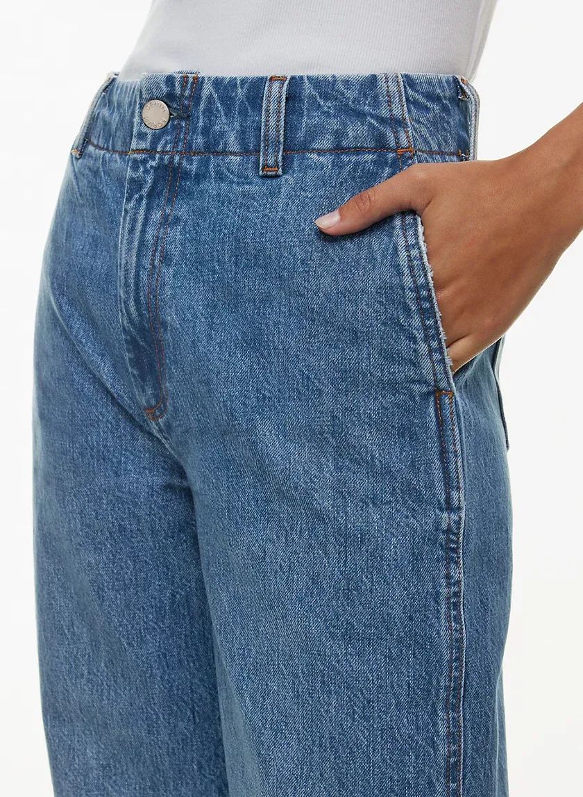 the '90s lana hi-rise baggy trouser jean
