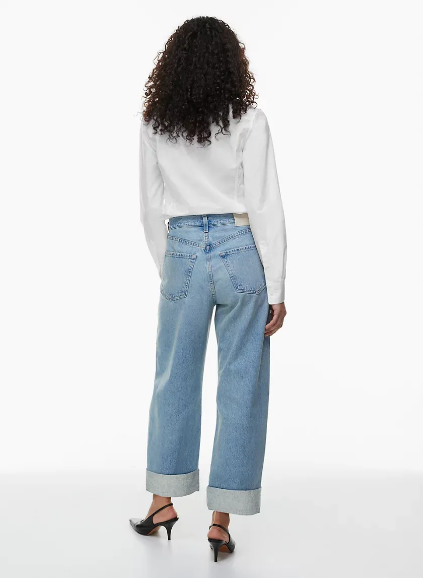 ayla baggy cuffed jean