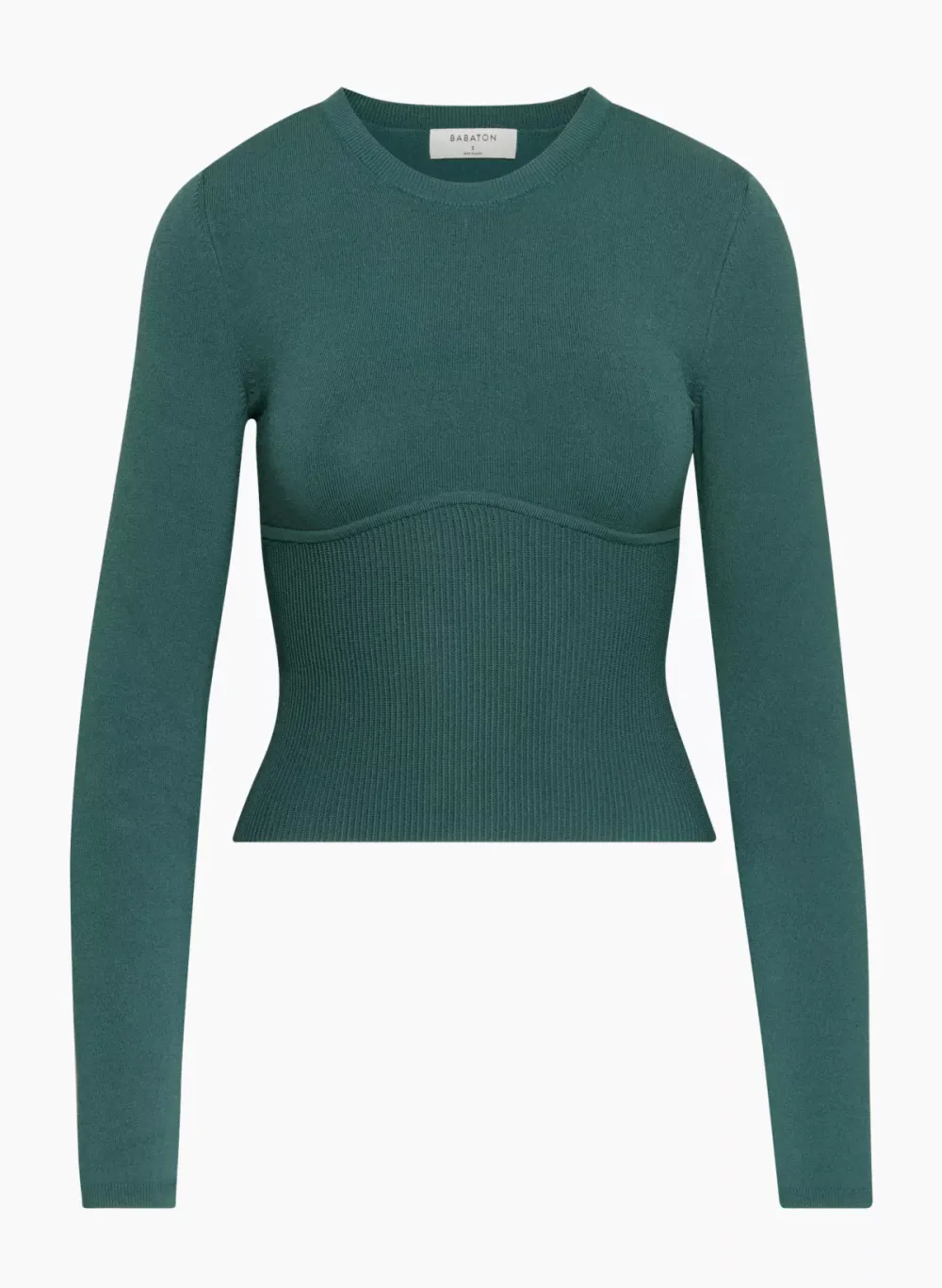 sculpt knit empire longsleeve