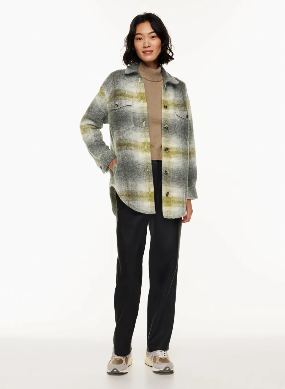 the gannaTM shirt jacket