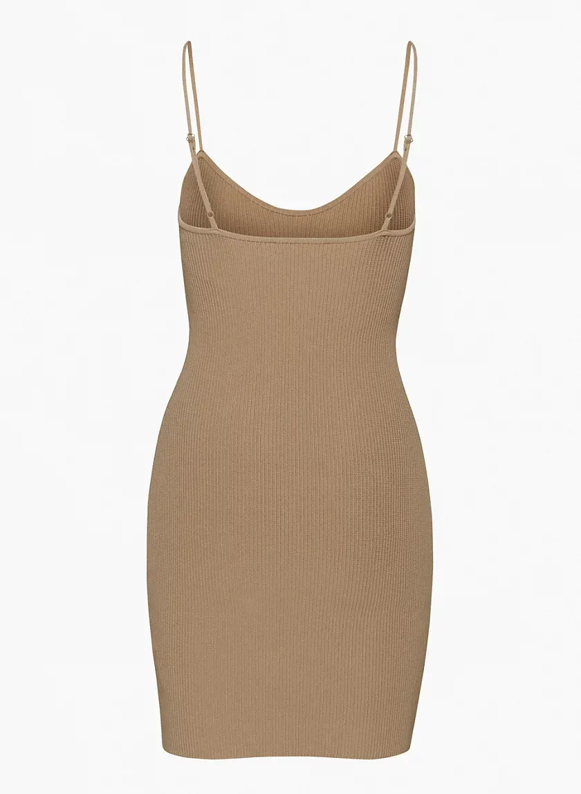 sculpt knit sweetheart dress