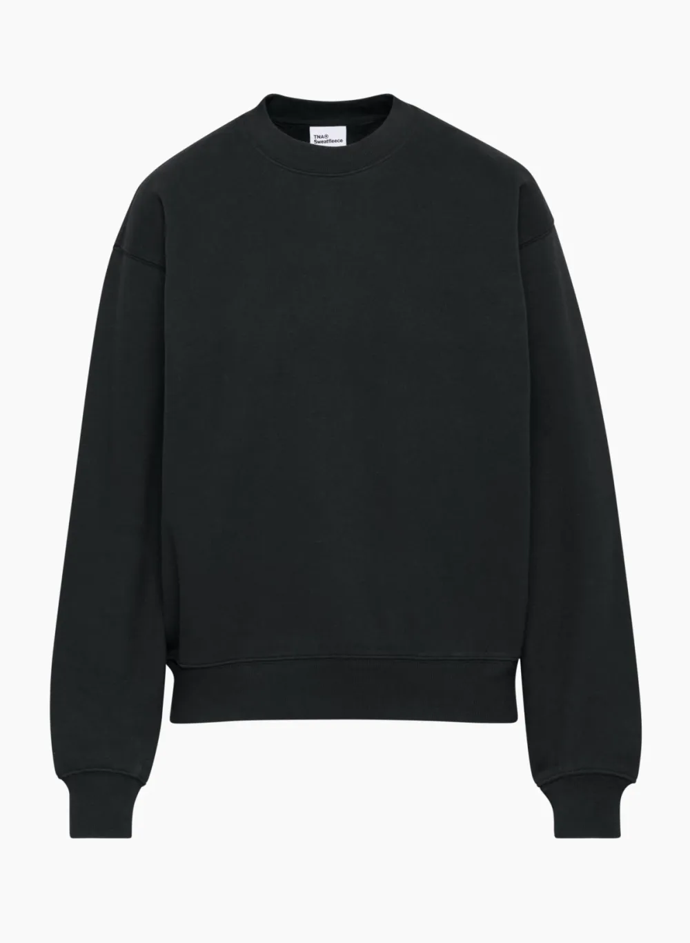 terry fleece perfect crew sweatshirt