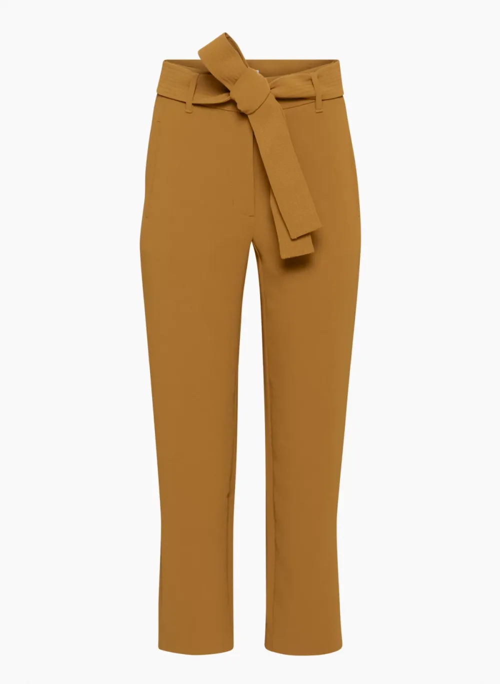 tie-front pant