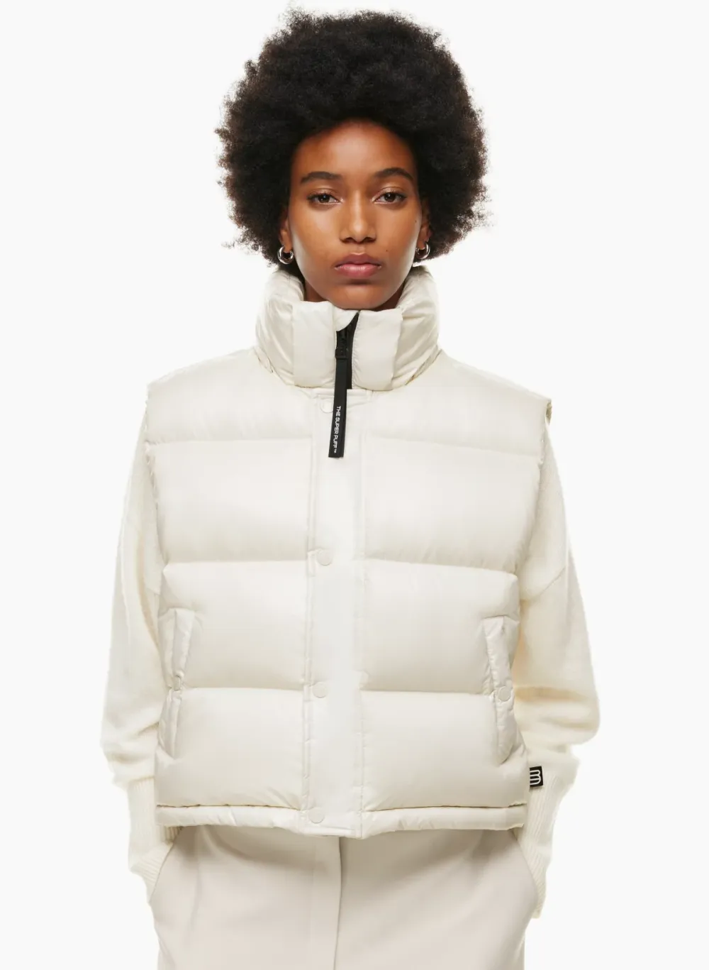 the super puffTM shorty vest