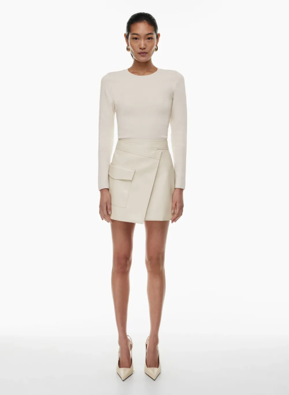 sculpt knit crew longsleeve