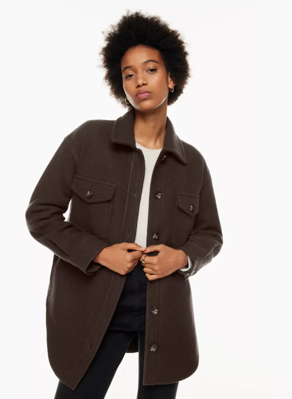 the gannaTM shirt jacket