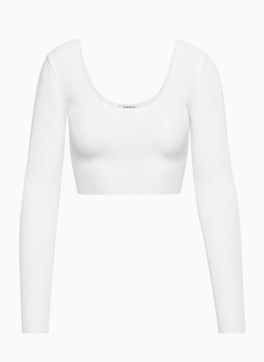 sculpt knit scoopneck longsleeve