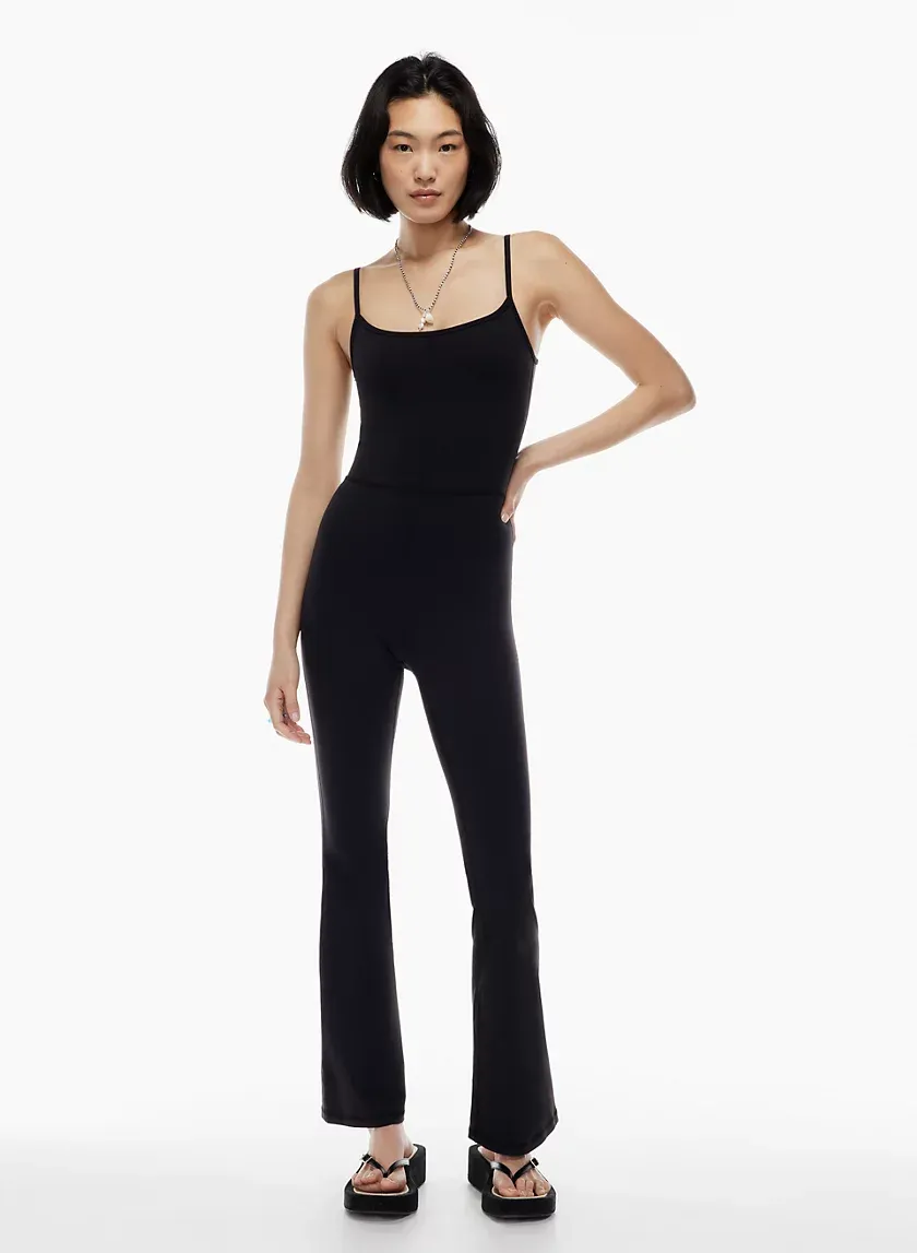 divinity kick flare jumpsuit
