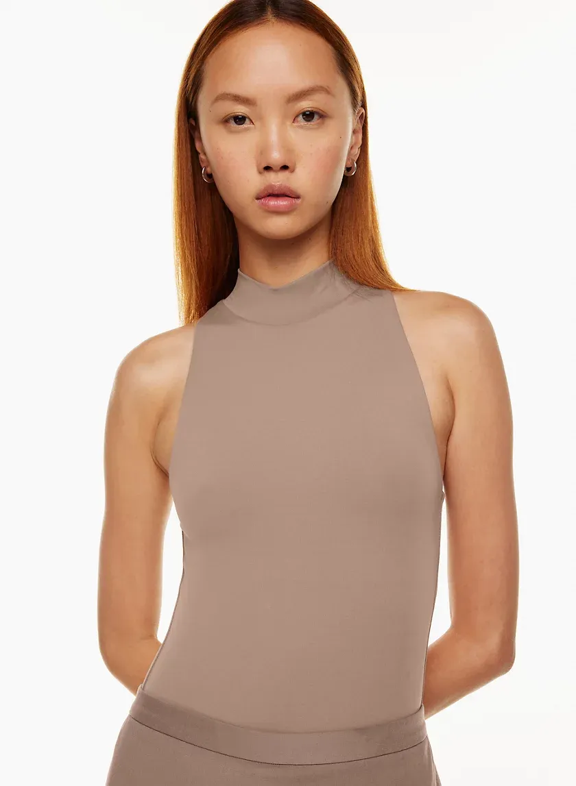 contour mockneck bodysuit
