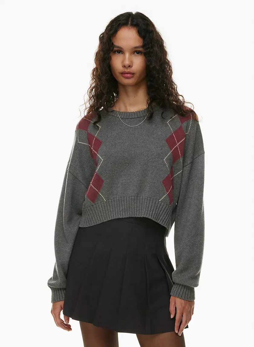 peggy cropped sweater