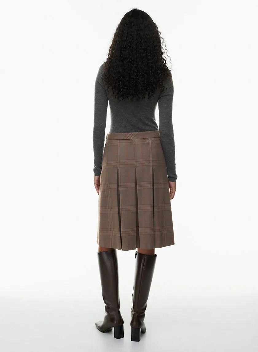 windmill pleated skirt