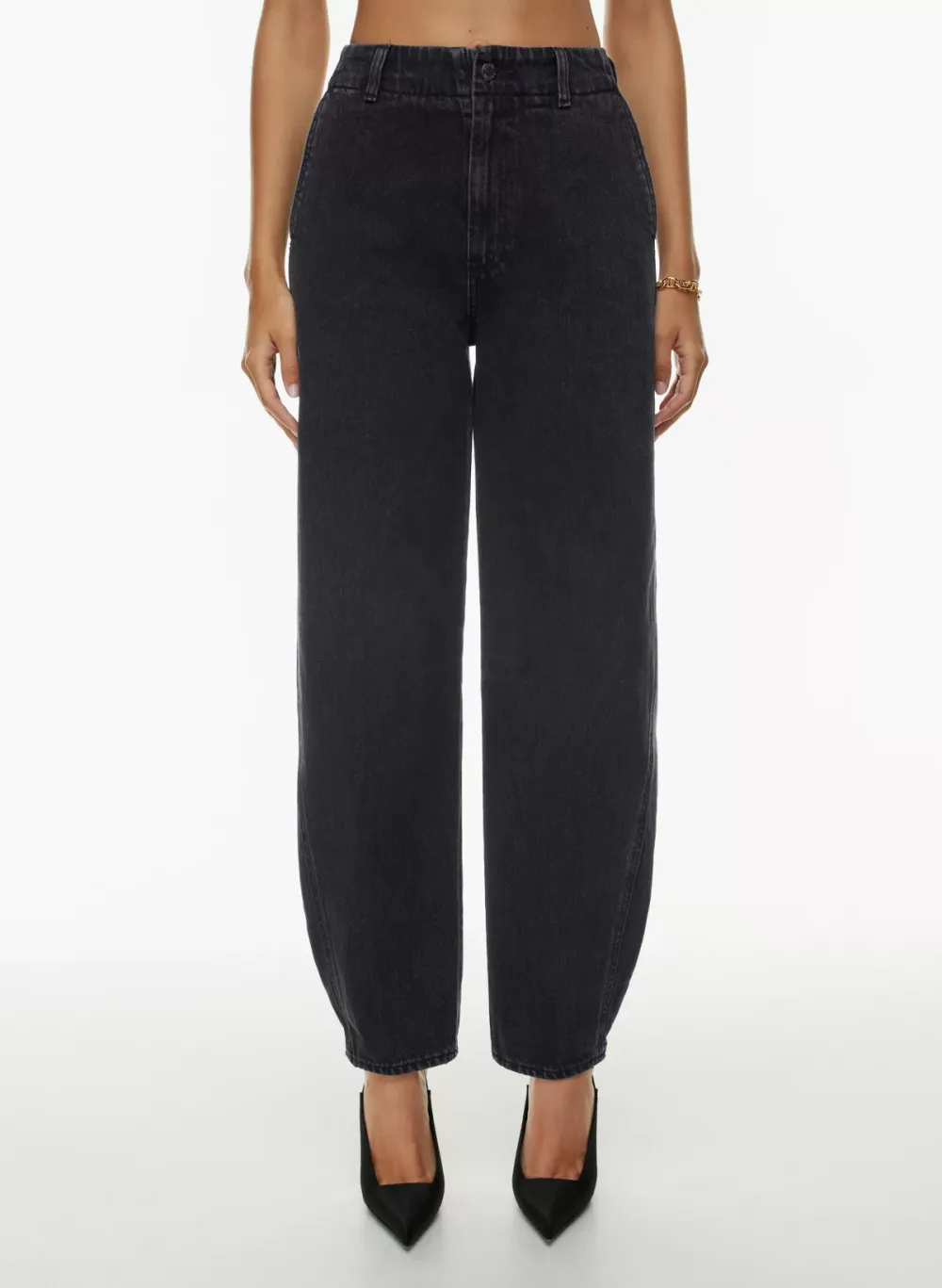 the '90s lana hi-rise baggy trouser jean
