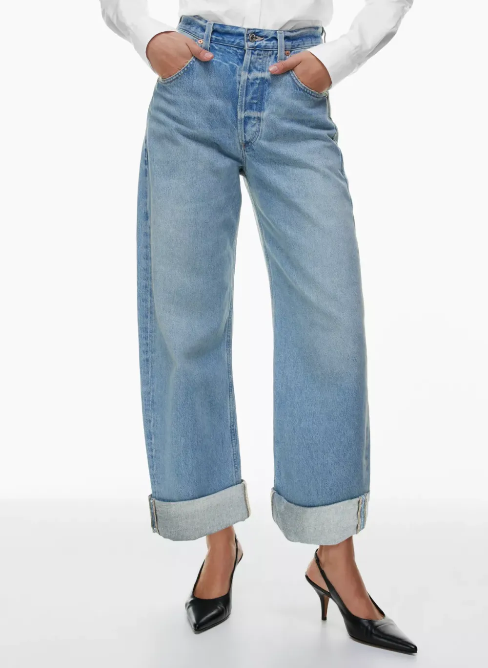 ayla baggy cuffed jean