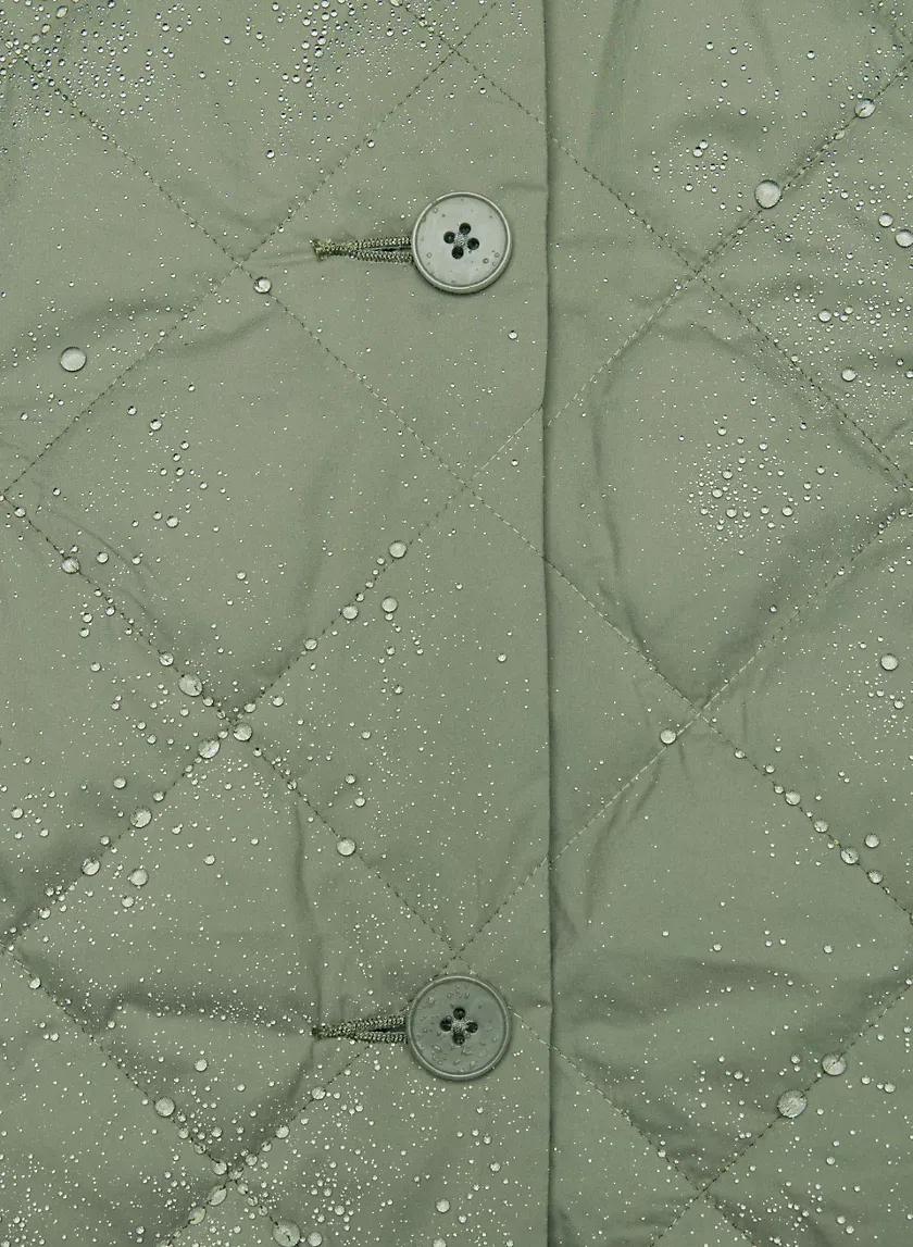 pavant quilted long jacket