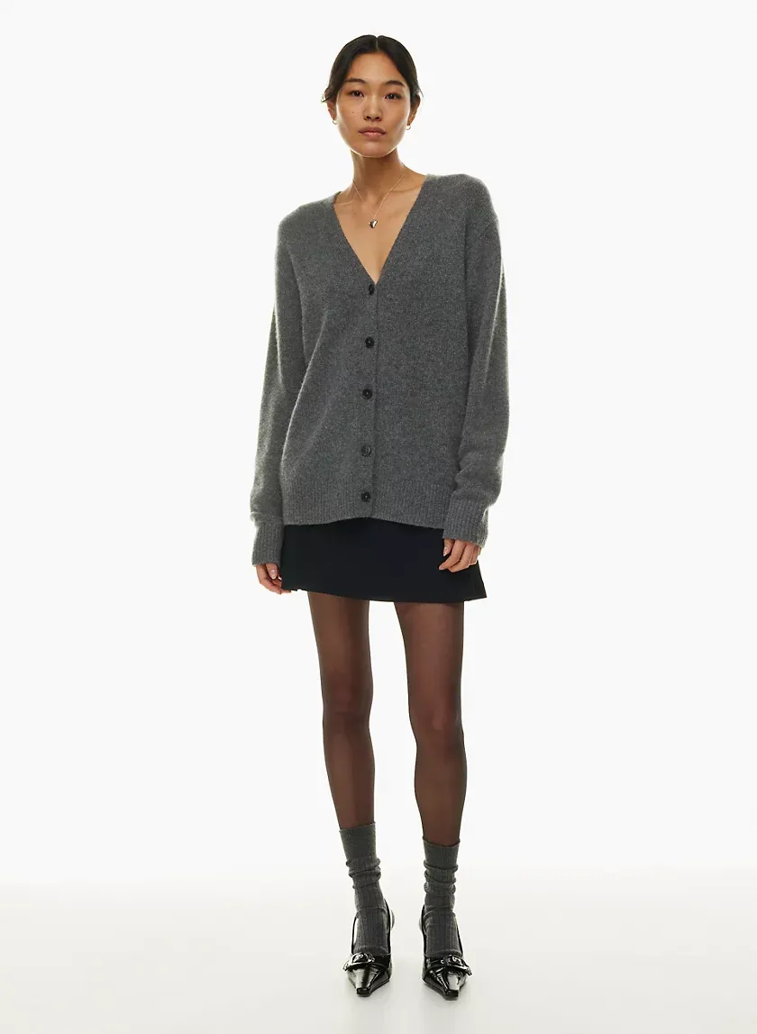 luxe cashmere parco sweater