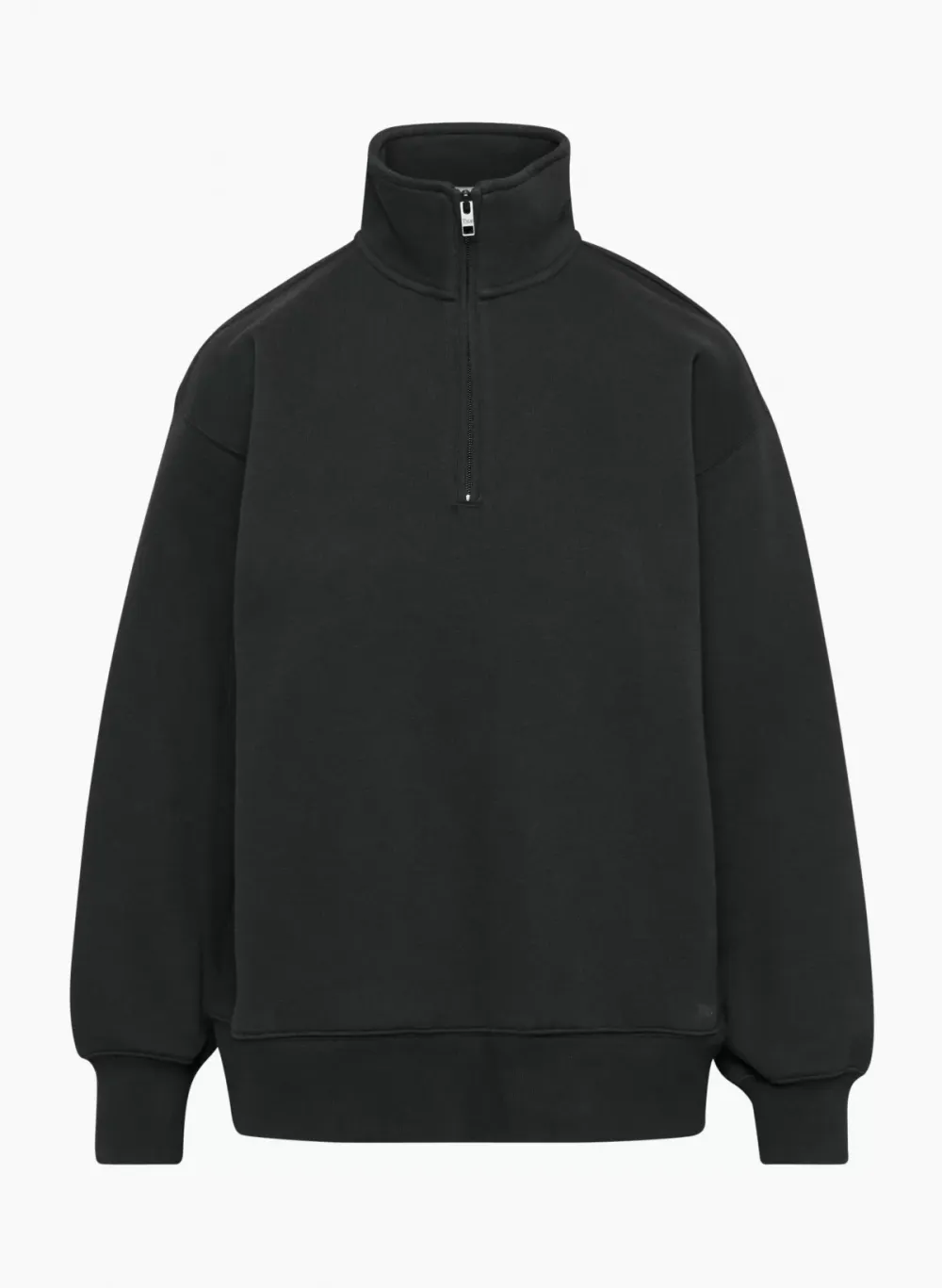 cozy fleece boyfriend 1/4 zip sweatshirt