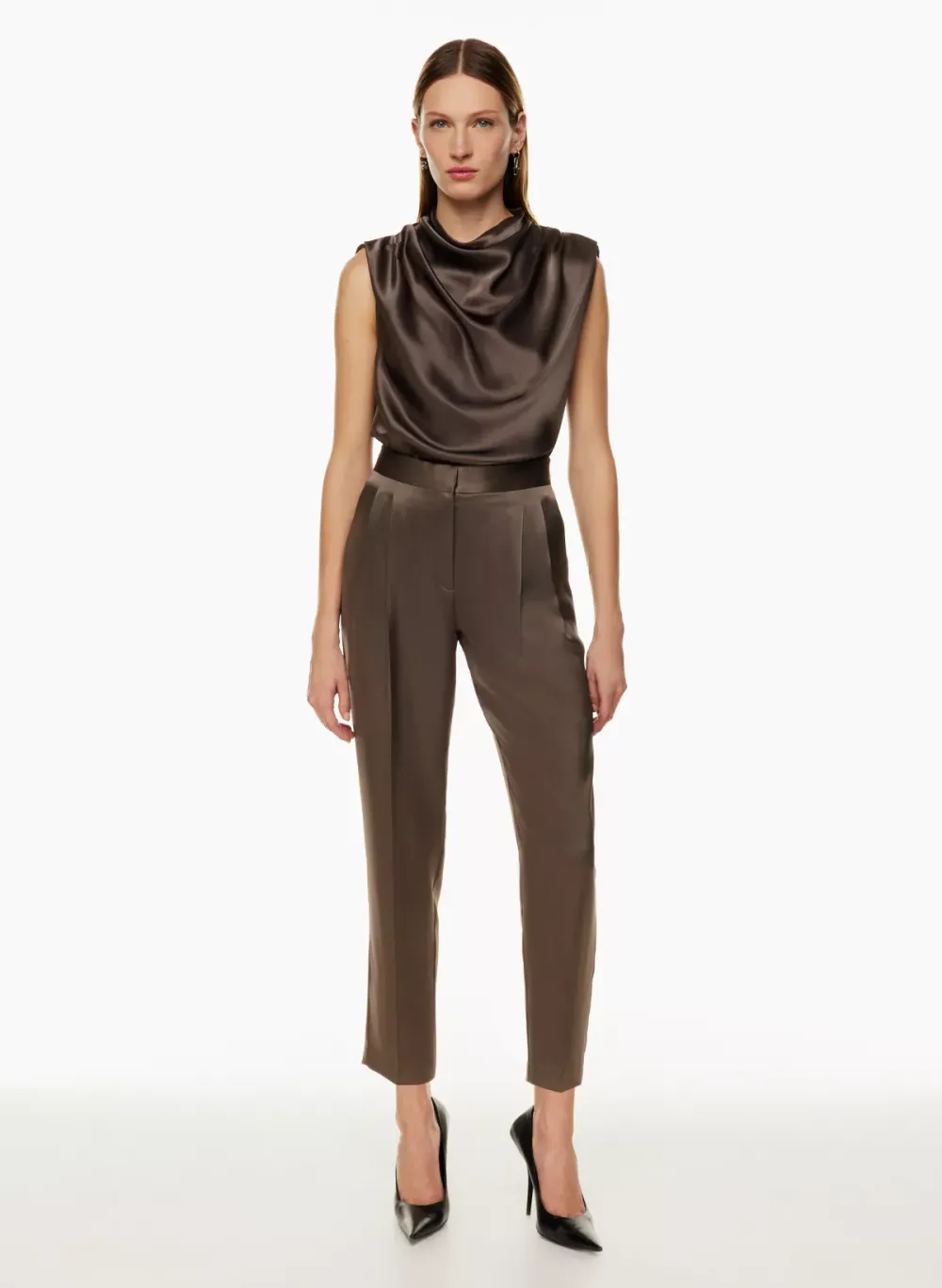 vogue satin pant