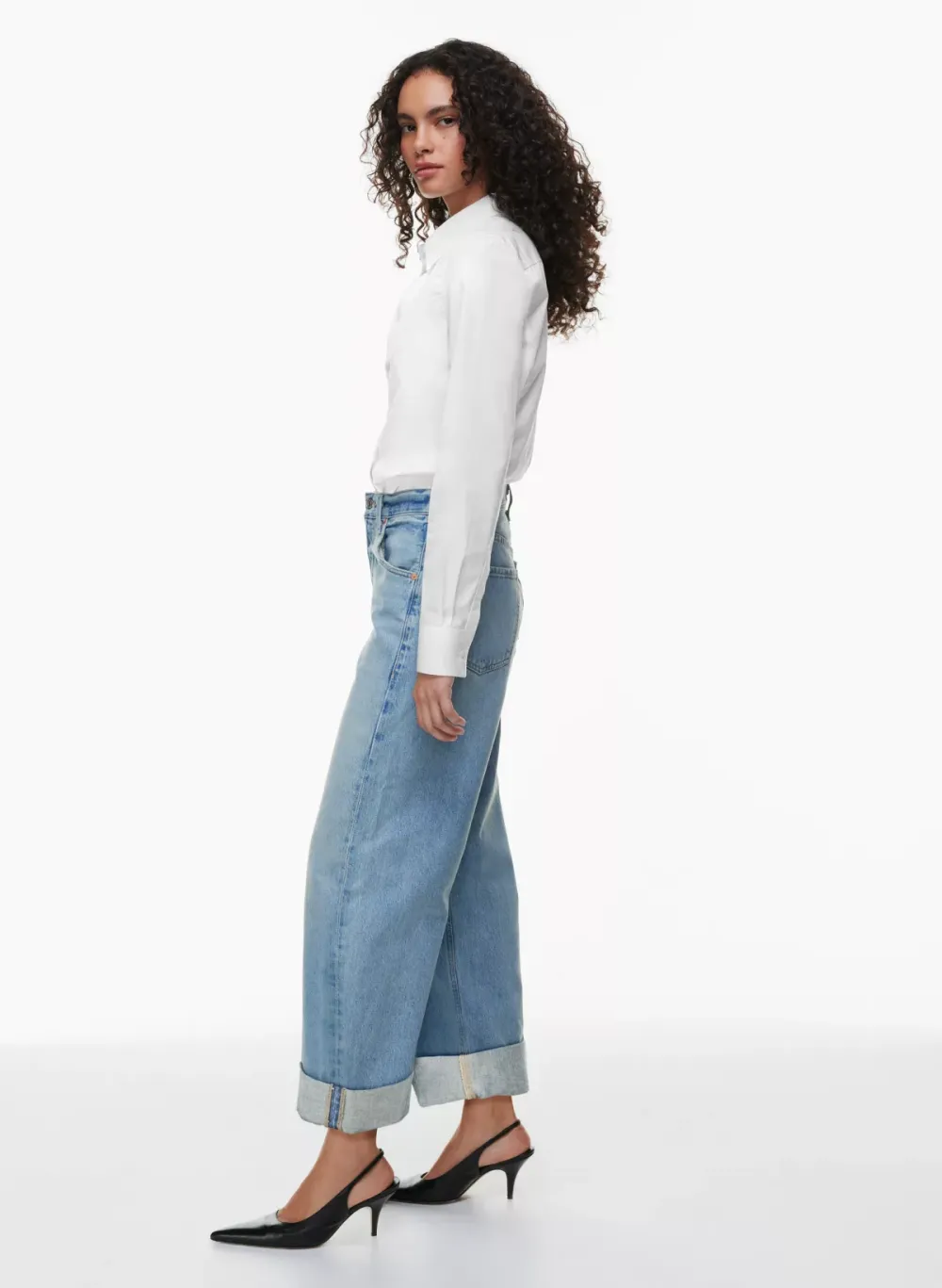 ayla baggy cuffed jean