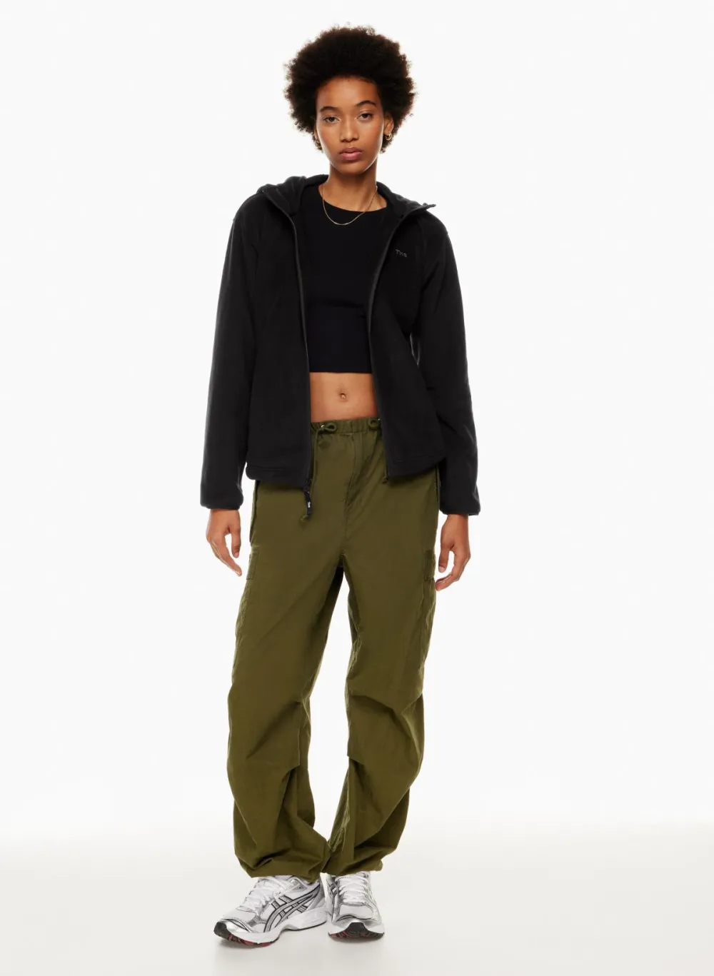 sno polar oversized zip hoodie