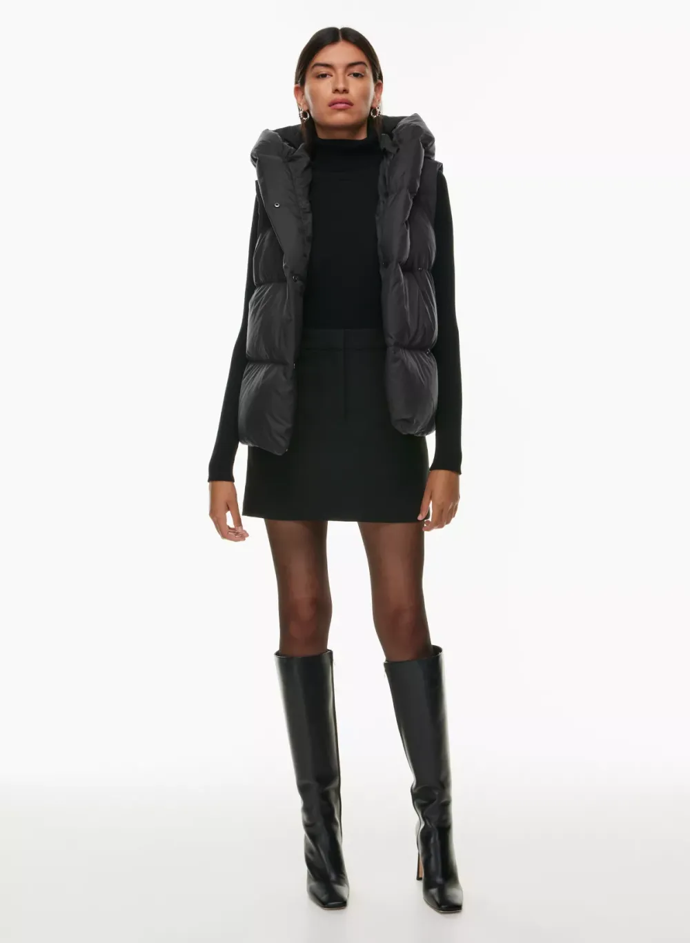 the duvet puffer vest