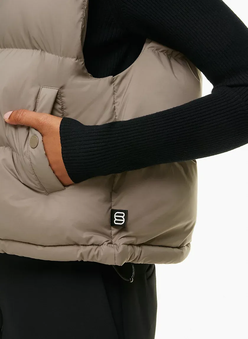 the super puffTM shorty vest