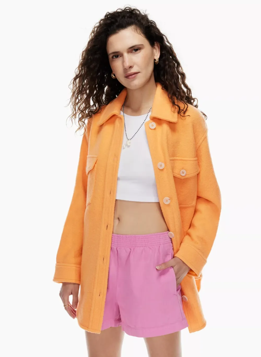 the gannaTM shirt jacket