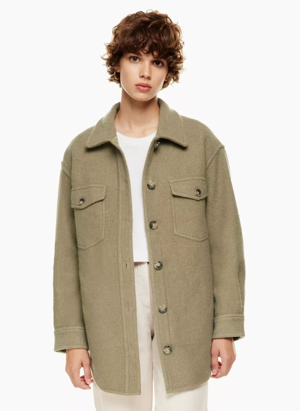 the gannaTM shirt jacket