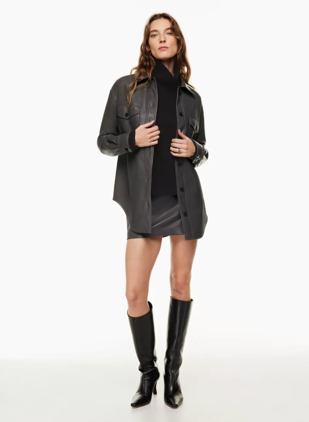 the gannaTM shirt jacket