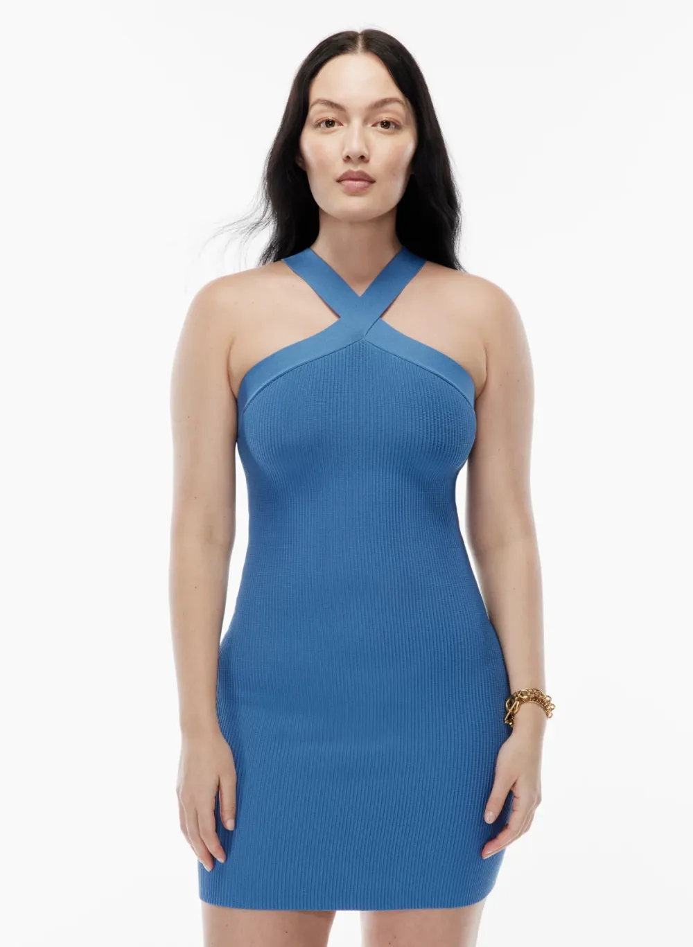 sculpt knit criss cross dress