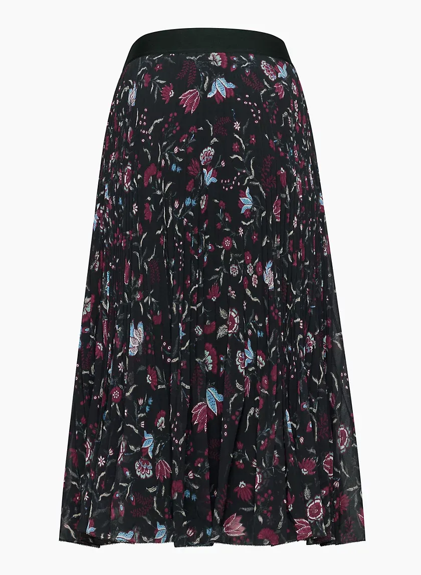 new twirl pleated skirt