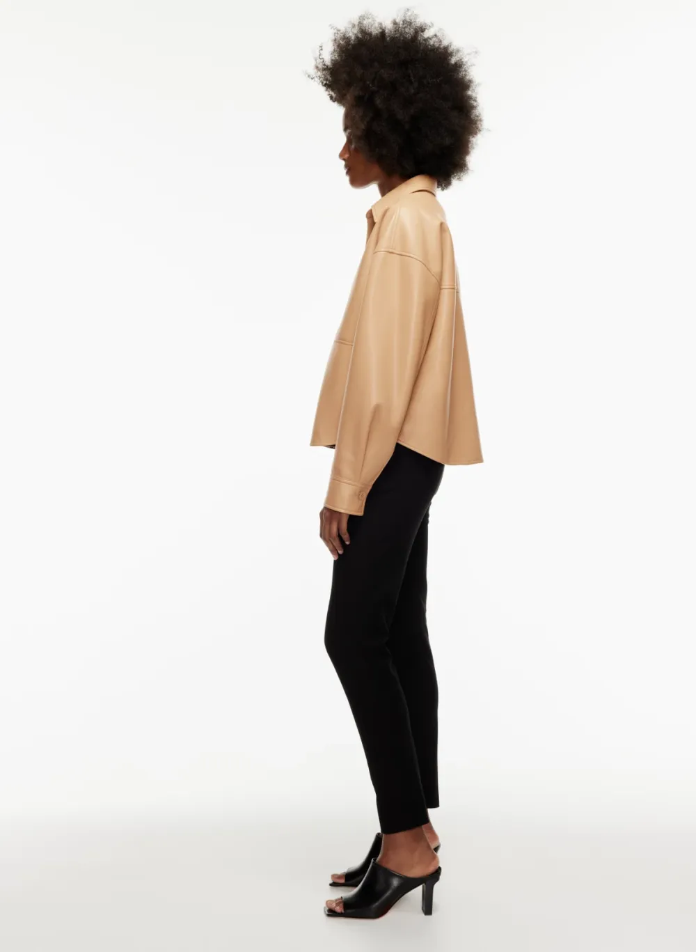 pelli hip shirt jacket