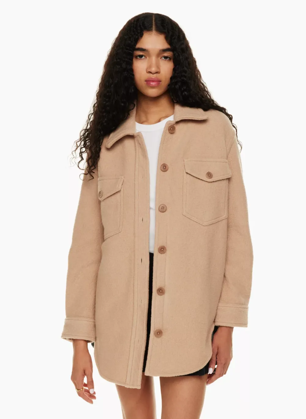 the gannaTM shirt jacket