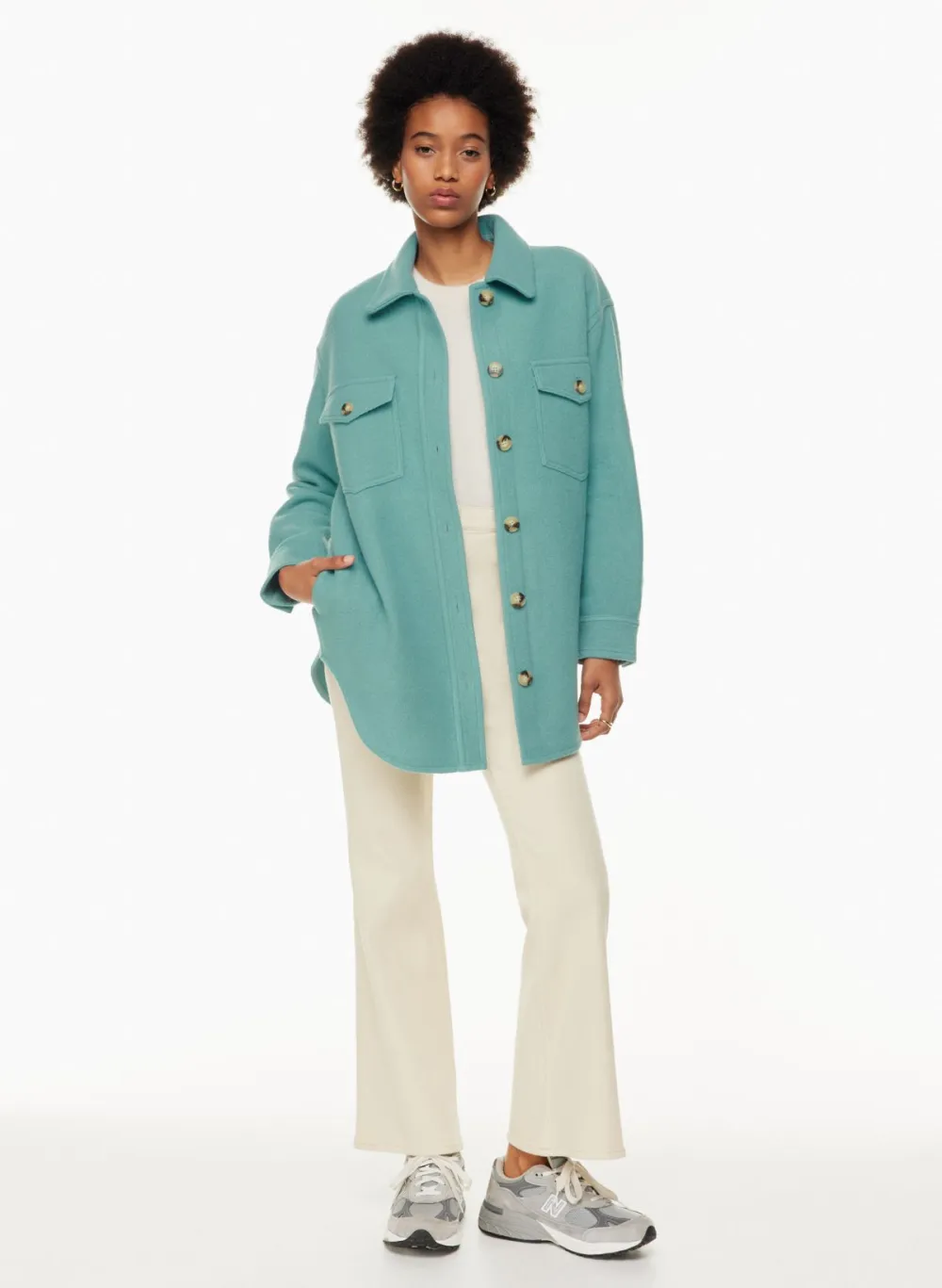 the gannaTM shirt jacket