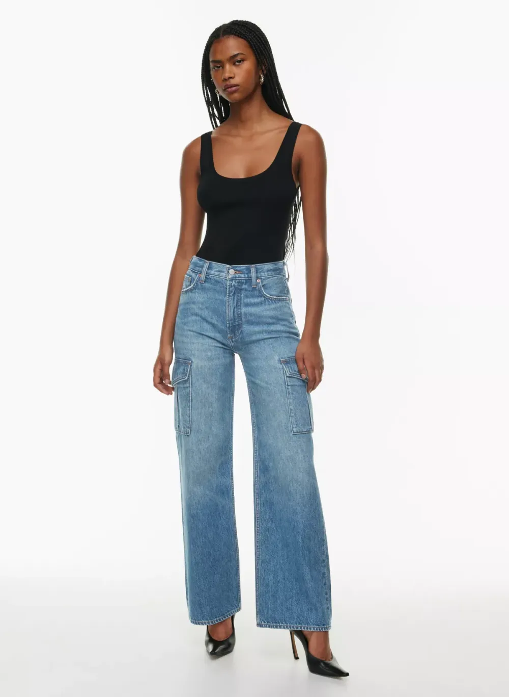 the farrah cargo hi-rise jean