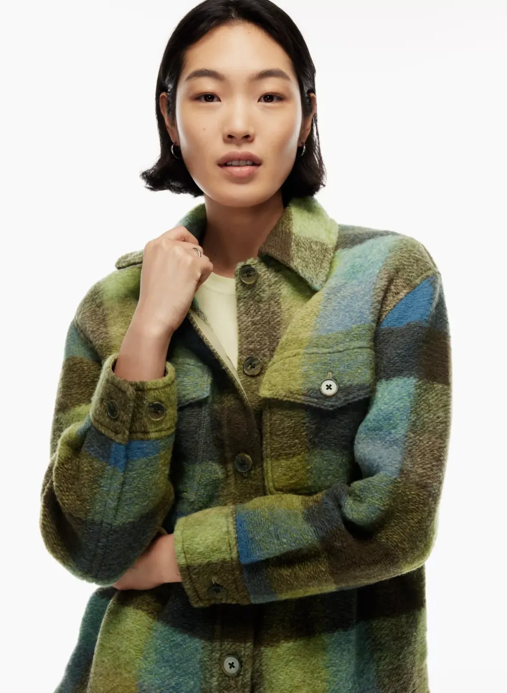 the gannaTM shirt jacket