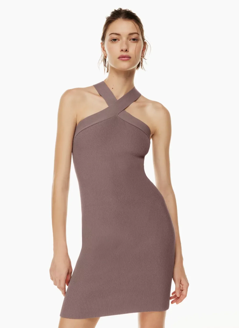 sculpt knit criss cross dress